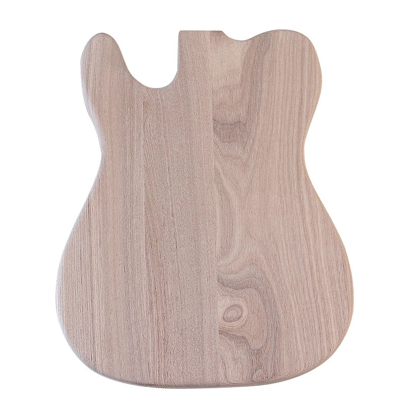 Unfinished Ash Wood Electric Guitar Body Fit Telecaster Tele