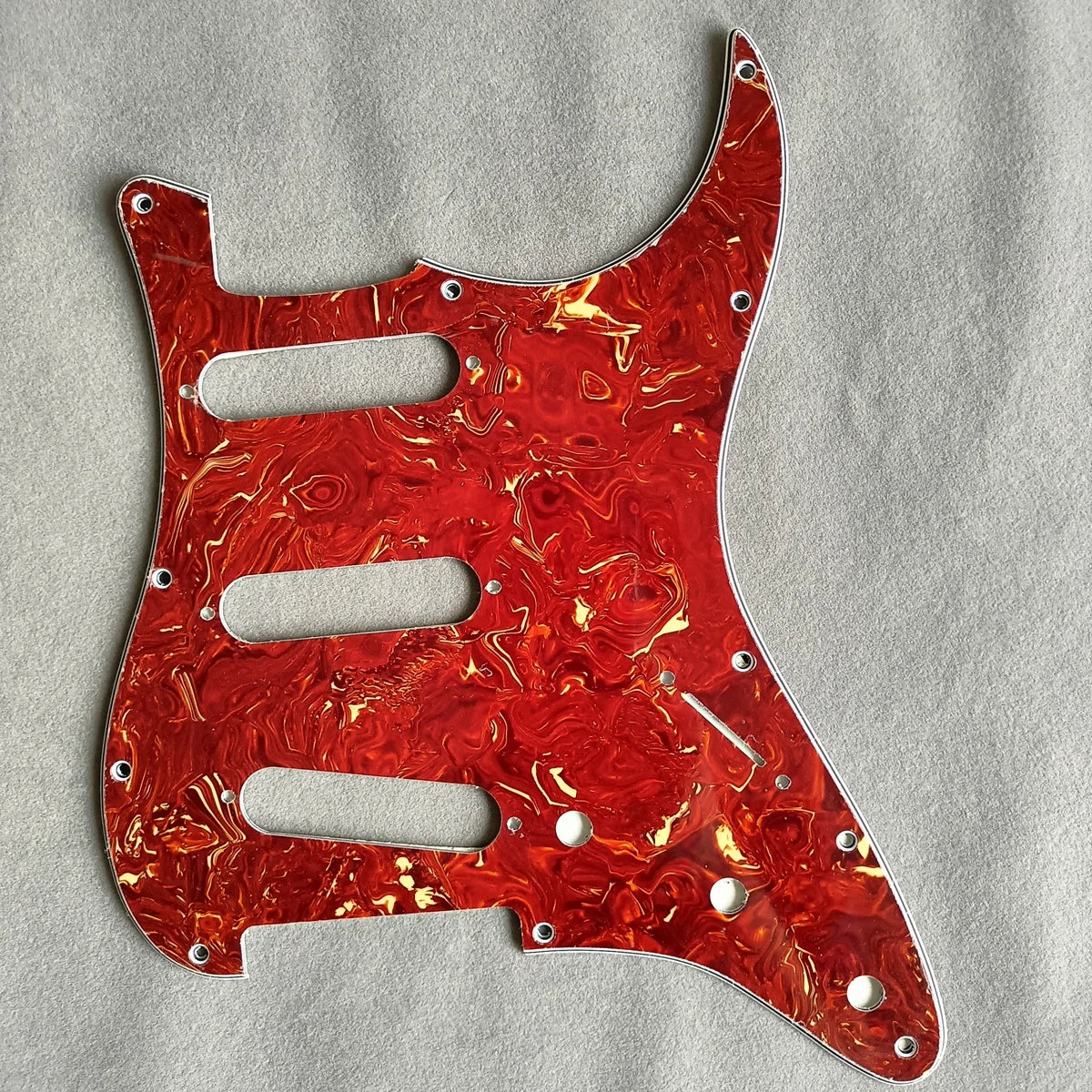 SSS Upgrade Prewired Pickguard Set Multifunction Switchwith Dual Hot Rail High Output Pickups 4 Single Cut Switch Guitar Parts For Stratocaster Strat