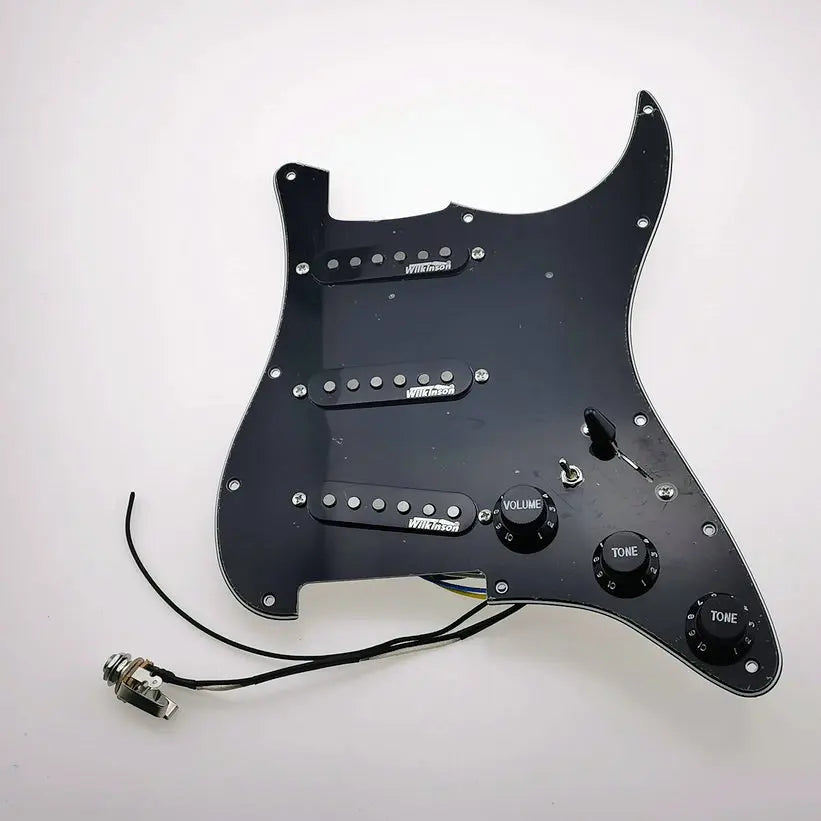 SSS Guitar Loaded Prewired Pickguard Fit Fender Stratocaster Strat