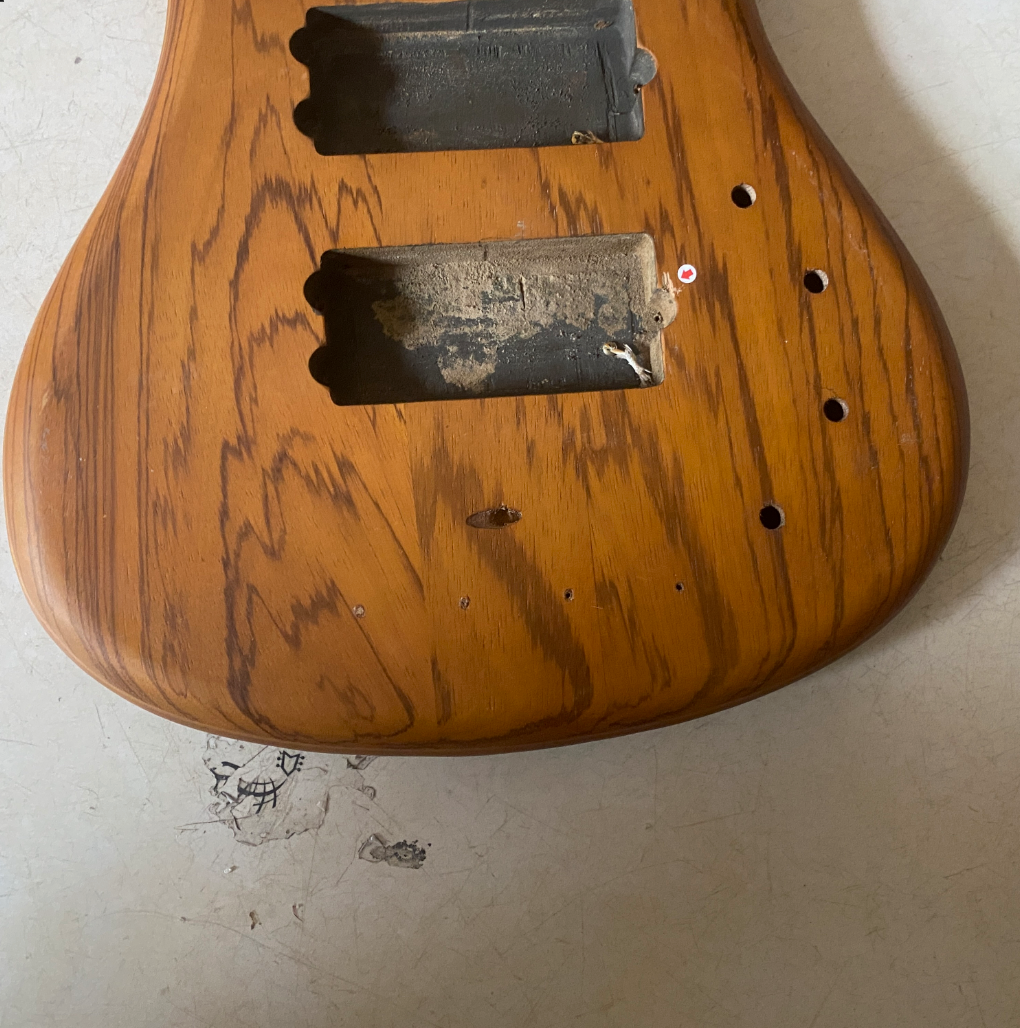 Zebra Wood Top DIY Project Bass Body Works for Warwick RockBass DIY