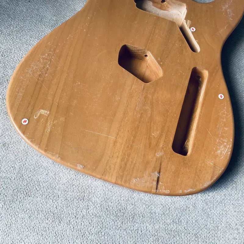 Solid Ash Wood Guitar Single Cut Body For Fender Telecaster Tele
