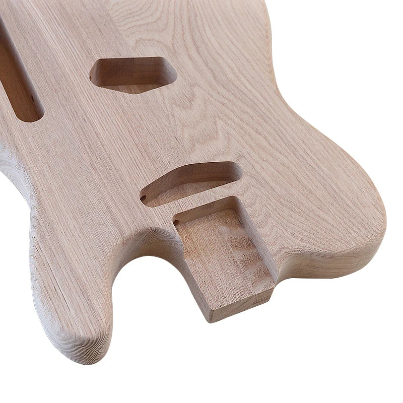 Unfinished Ash Wood Electric Guitar Body Fit Telecaster Tele