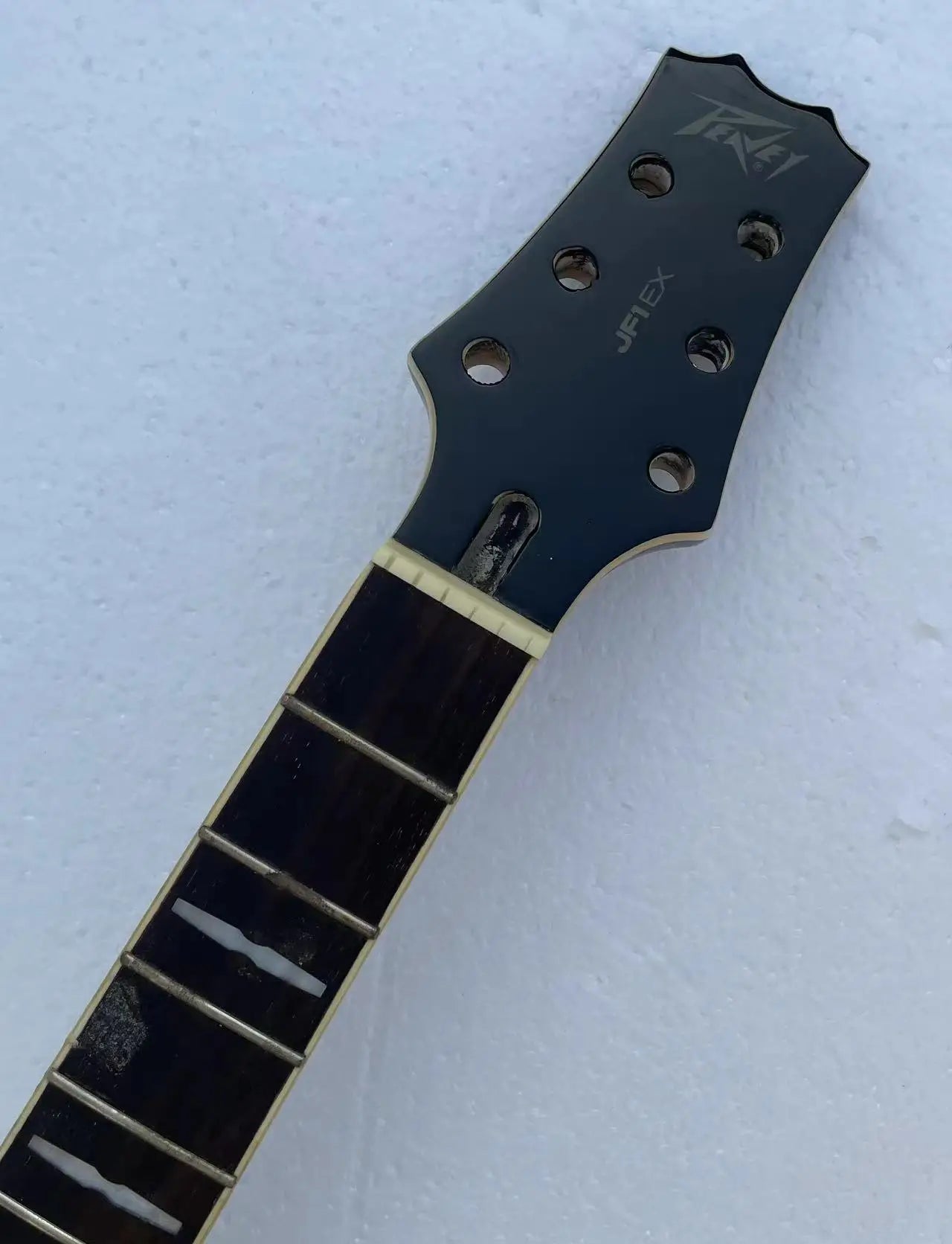 Black Semi Hollow Jazz Guitar Body and Maple Neck