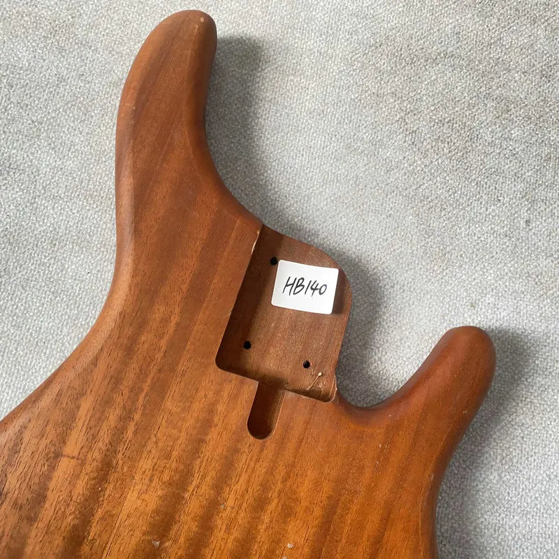 Okoume Wood DIY Project Electric Bass Guitar Body