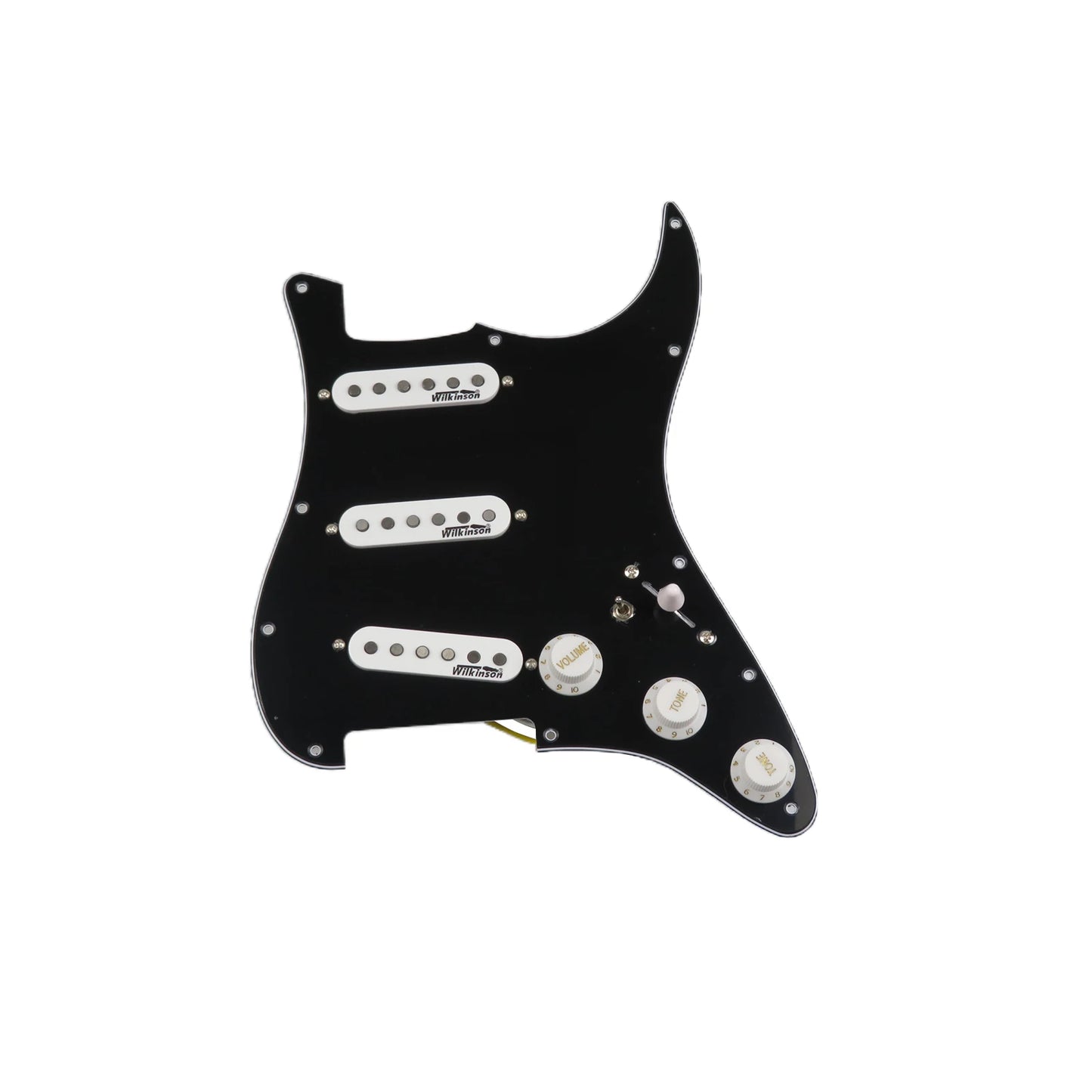 SSS Guitar Loaded Prewired Pickguard Fit Fender Stratocaster Strat