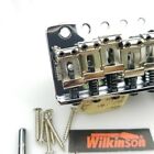 Guitar Bridge Wilkinson Tremolo Bridge Vintage bent steel saddles For ST Guitar