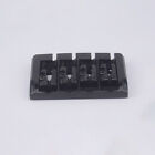Guitar Bridge 1 Set Bass Bridge For 4 Strings Electric Bass Black