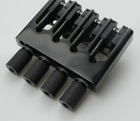 4 String Headless Bass Guitar Bridge with Adjustable String Spacing