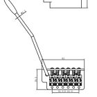 Rainbow Finish Vintage Guitar Bridge Tremolo For Fender Stratocaster Strat