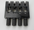 4 String Headless Bass Guitar Bridge with Adjustable String Spacing