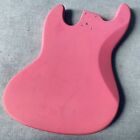 Pink Basswood Bass Guitar Body For Jazz Bass