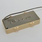 Alnico 5 Cream Guitar Soapbar Pickups Set For Fender Jazzmaster