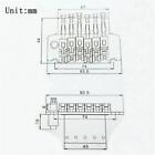Floyd Rose II Tremolo System Bridge Electric Guitar 6 String Double Shake