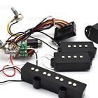 1 Set 4 String Bass Guitar Pickup with Wiring Harness For Precision P Bass