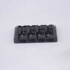 Guitar Bridge 1 Set Bass Bridge For 4 Strings Electric Bass Black