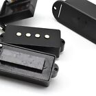 1 Set 4 String Bass Guitar Pickup with Wiring Harness For Precision P Bass
