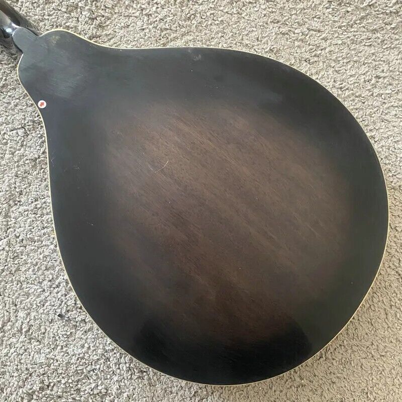 Sunburst 8 String Banjo Guitar, Maple Neck, Rosewood Fingerboard