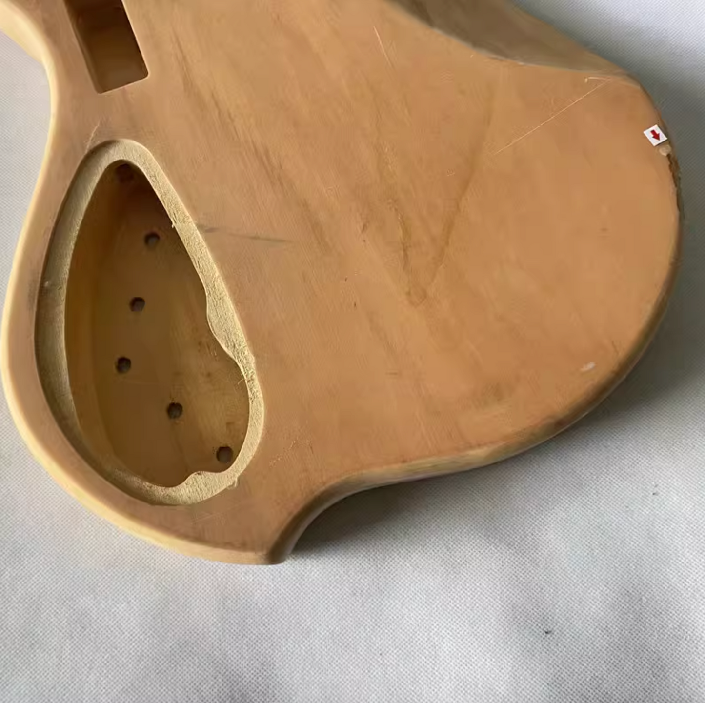 Basswood 4 String Electric Bass Body DIY Project
