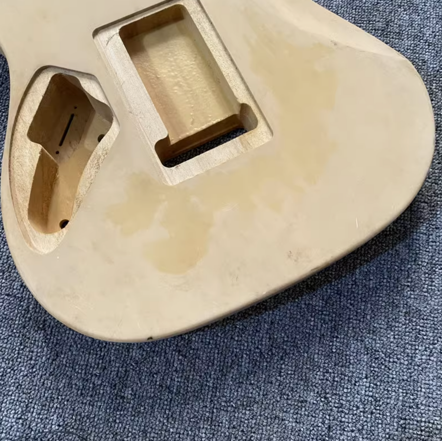 Solid Basswood HSS Guitar Body DIY Project