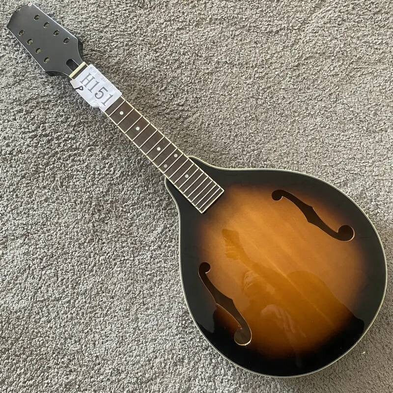 Tobacco Burst 8 String Mandolin Guitar, with Mahogany Neck, Rosewood Fingerboard