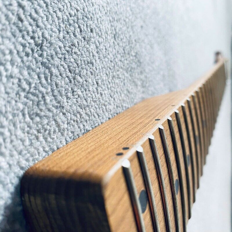 EKO Roasted Maple Wood Guitar Neck, 24 Frets Fingerboard