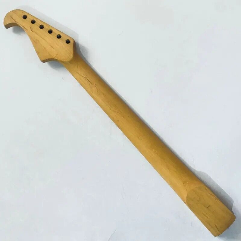 Eacle Yellow Custom Guitar Maple Wood Neck and Maple 22 Frets Fingerboard