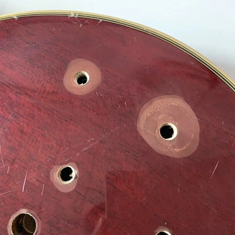 Red DIY Project Guitar Mahogany Body with Maple Neck, Rosewood Fingerboard