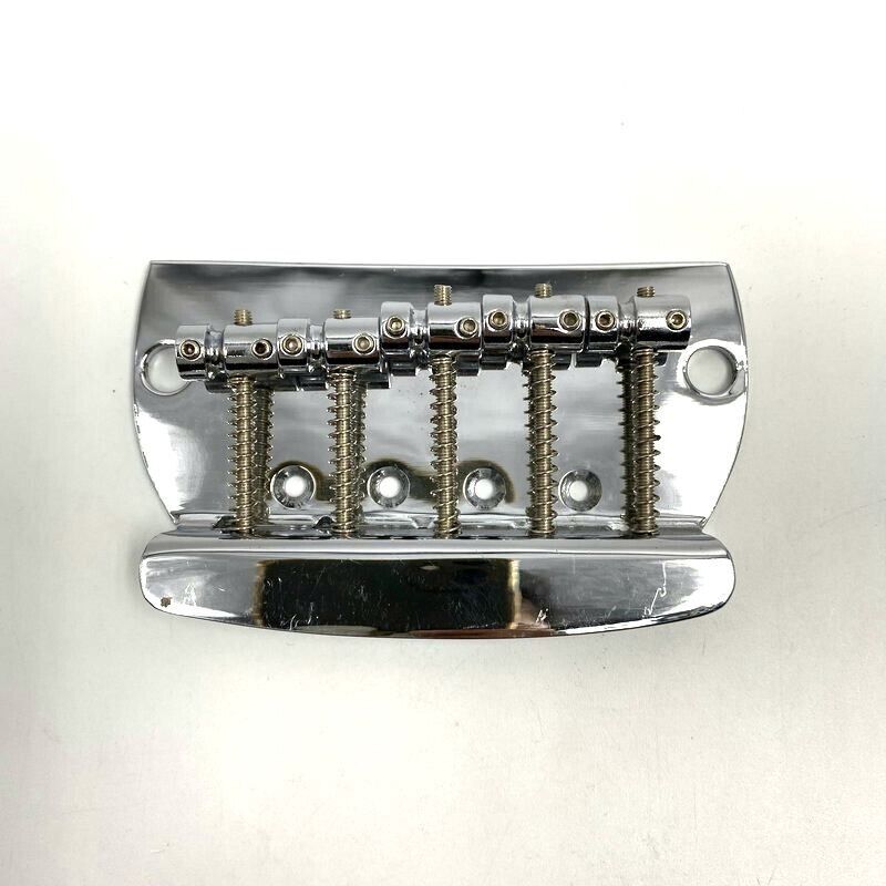 Chrome 5 String Bass Fixed Bridge For MusicMan Bass
