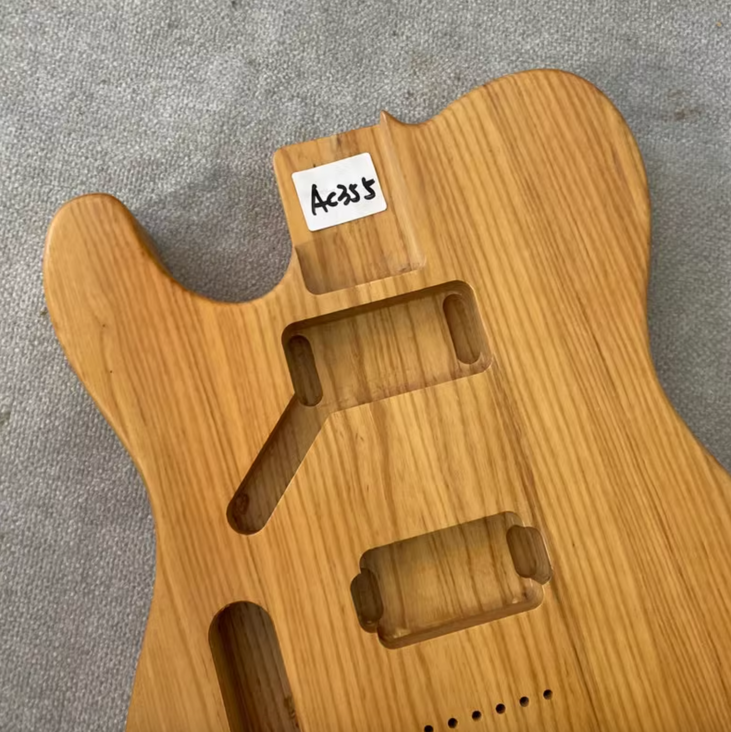 Lefty Ash Wood Guitar Single Cut Body Fit Telecaster Tele