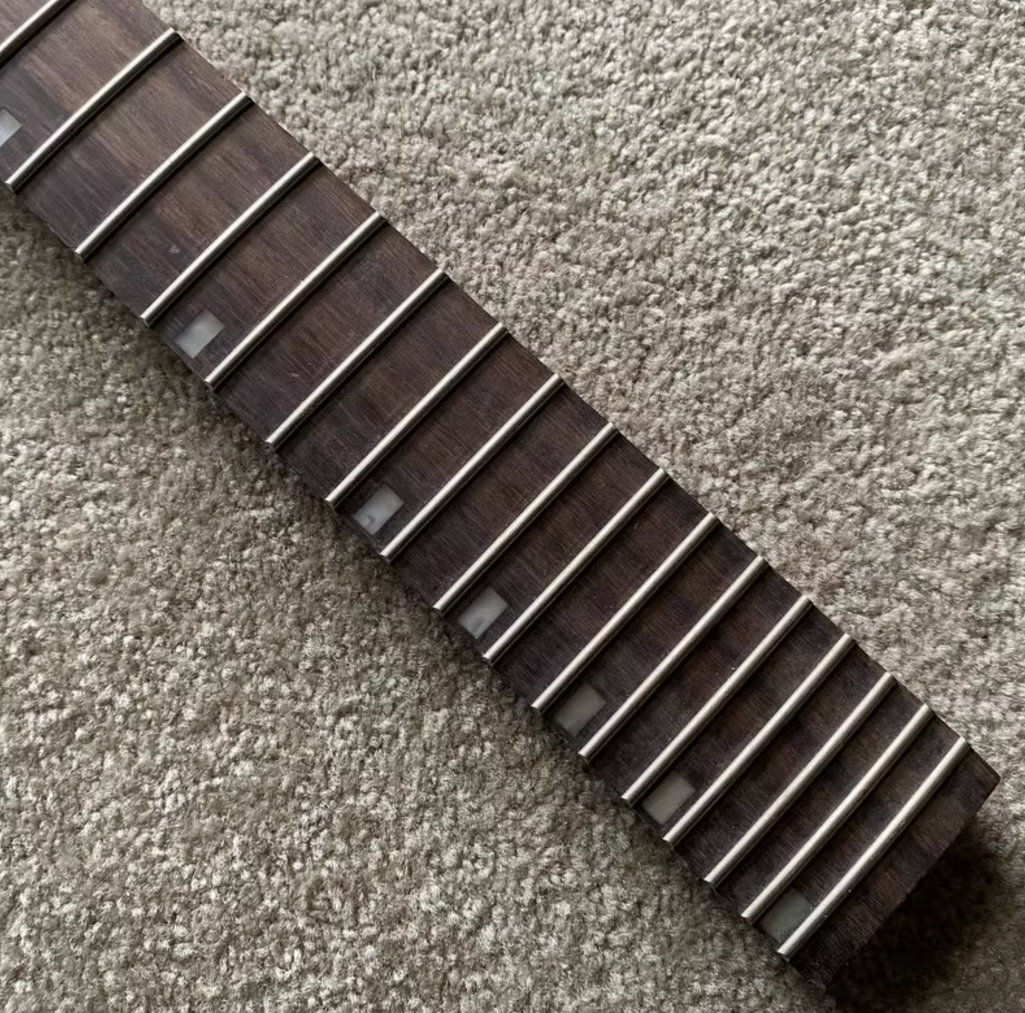DIY Project Mahogany Wood Guitar Neck, Rosewood Fingerboard Fit Les Paul LP