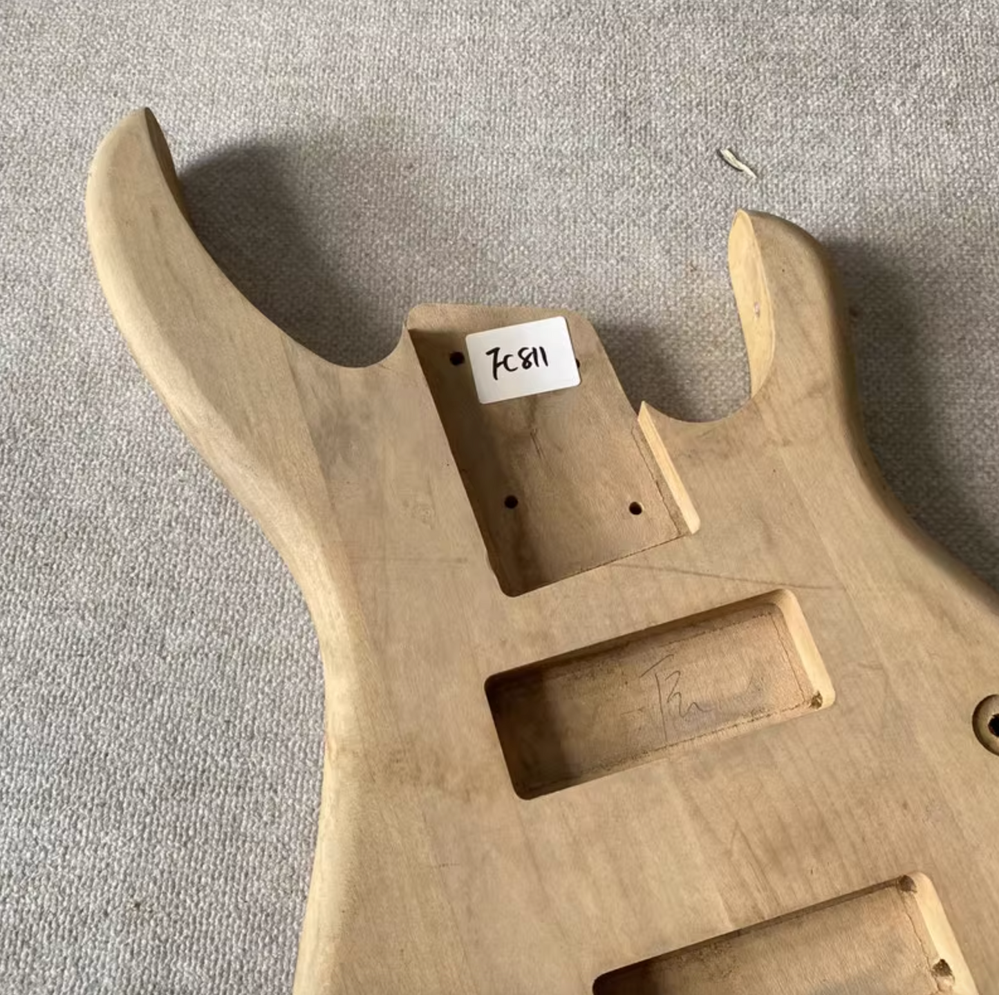 Alder Wood 5 String Electric Bass Body
