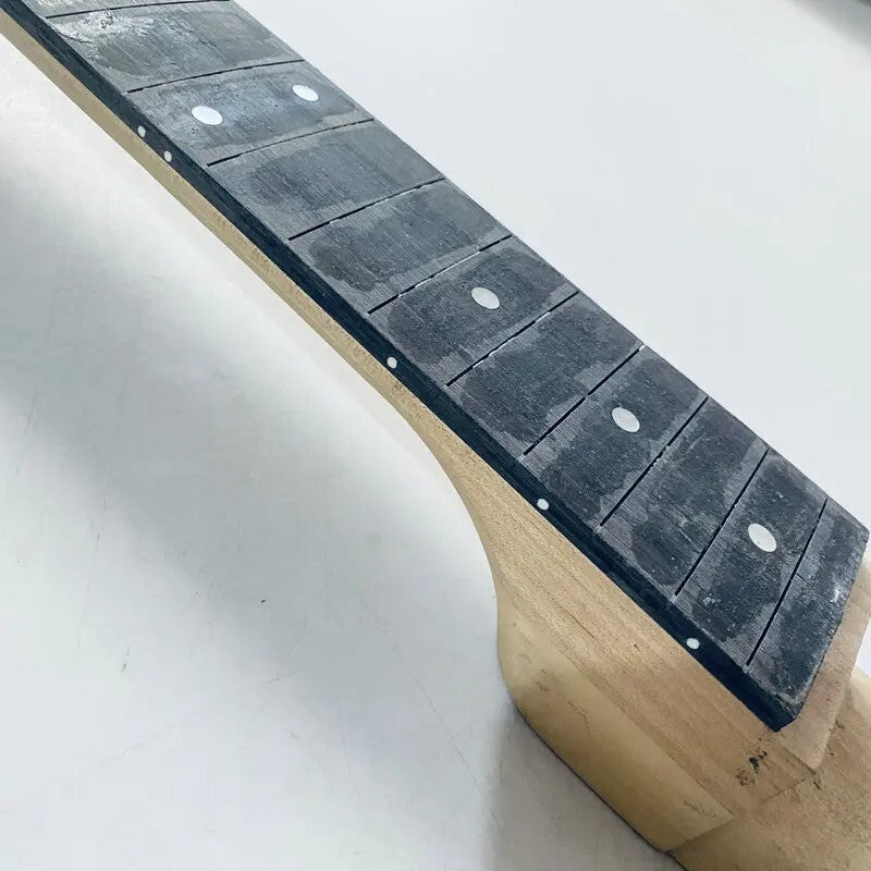 Mini 4 String Bass Maple Wood Set In Neck, Rosewood 19 Frets Fingerboard