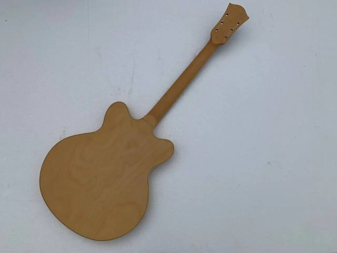 DIY Project Semi Hollow Jazz Guitar Body, with Maple Neck, Rosewood Fretboard