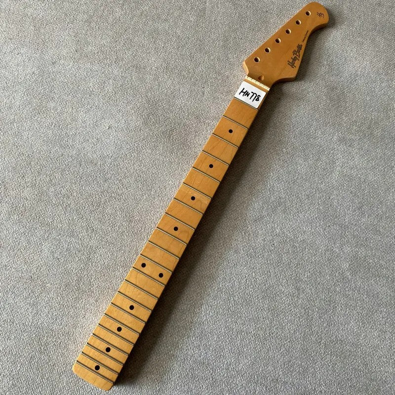 Harley Benton Maple Wood Electric Guitar Neck, 21 Frets Maple Fingerboard