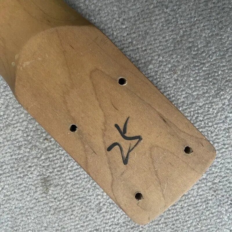 Cream Maple Wood Electric Guitar Neck, 22 Frets Rosewood Fingerboard
