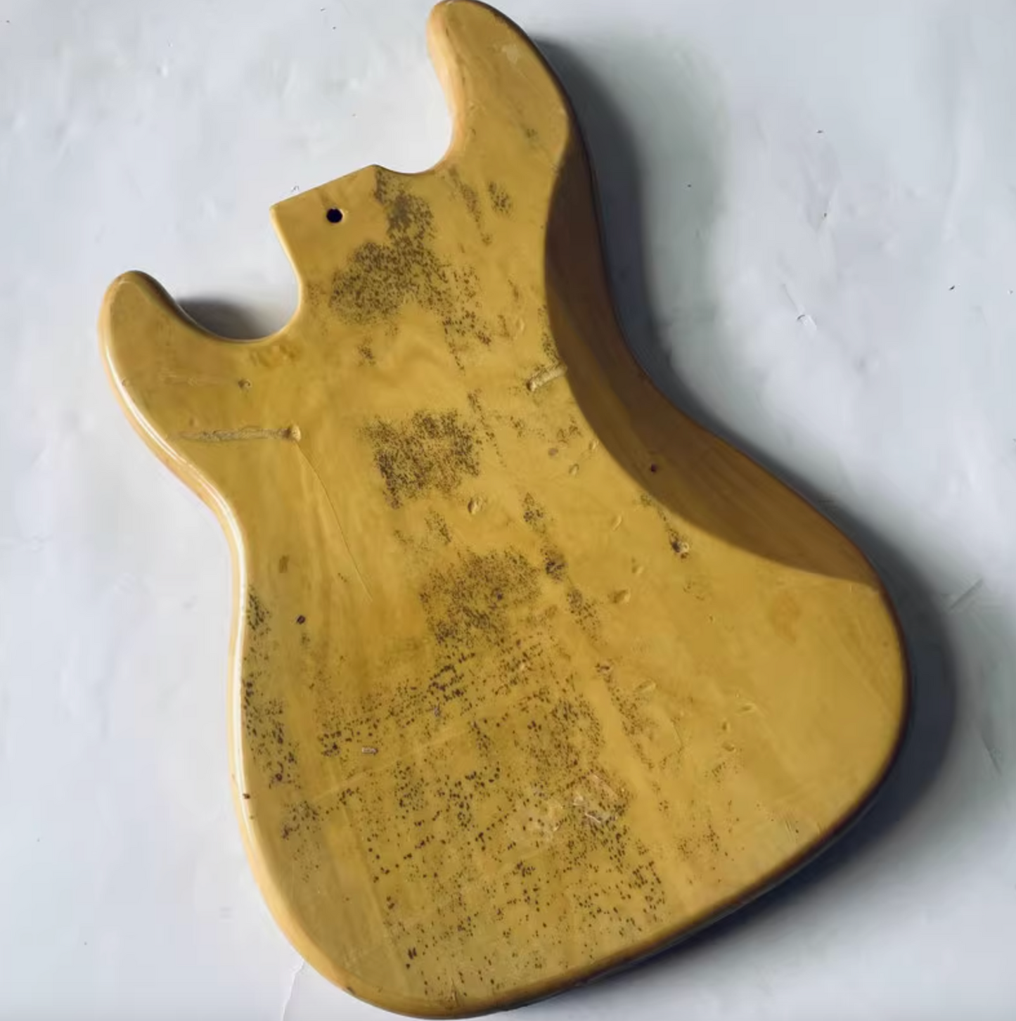 Alder Wood 4 String Bass Guitar Body DIY Project