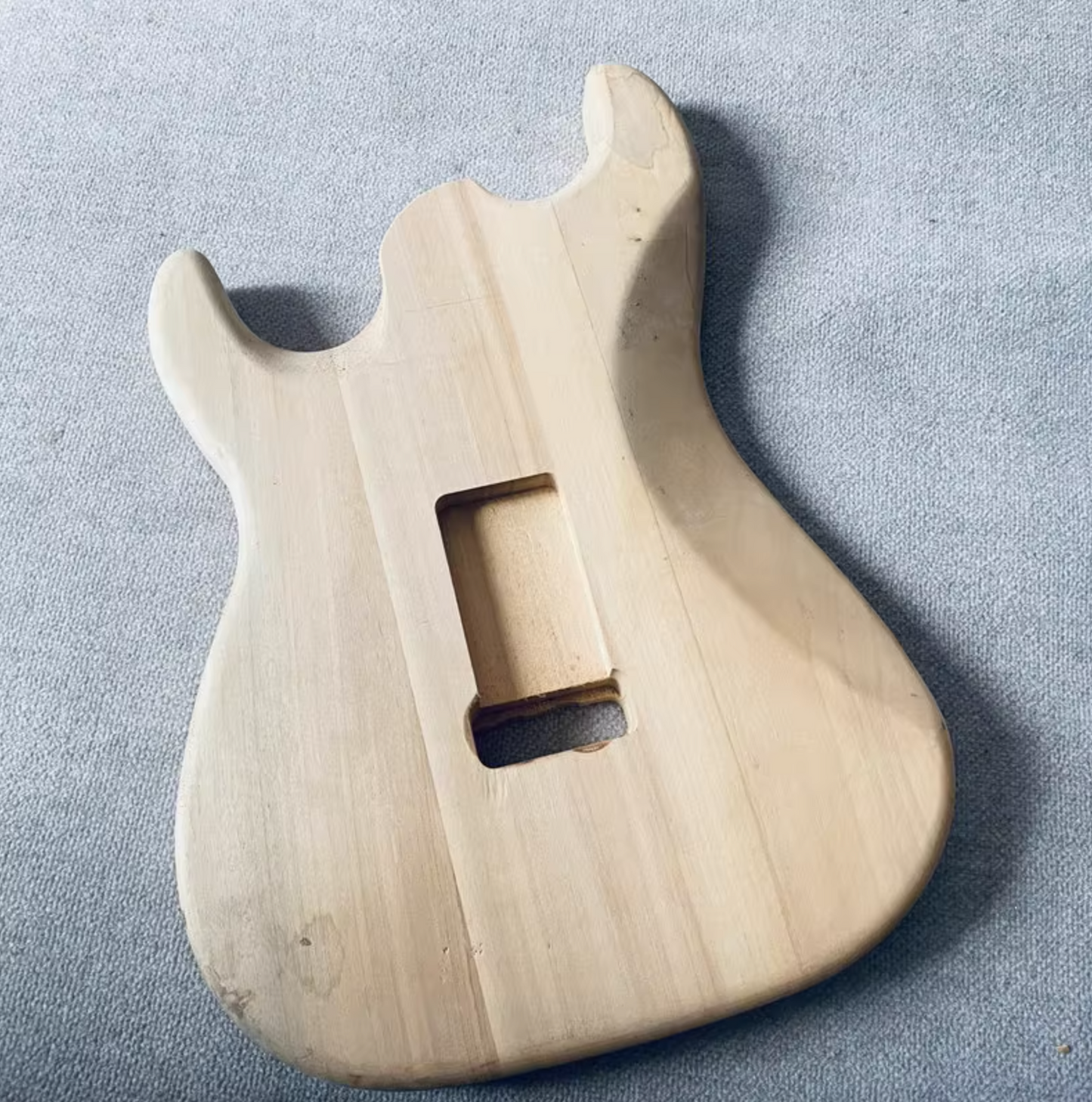 Basswood Solid Guitar DIY Project Body Fit Stratocaster Strat