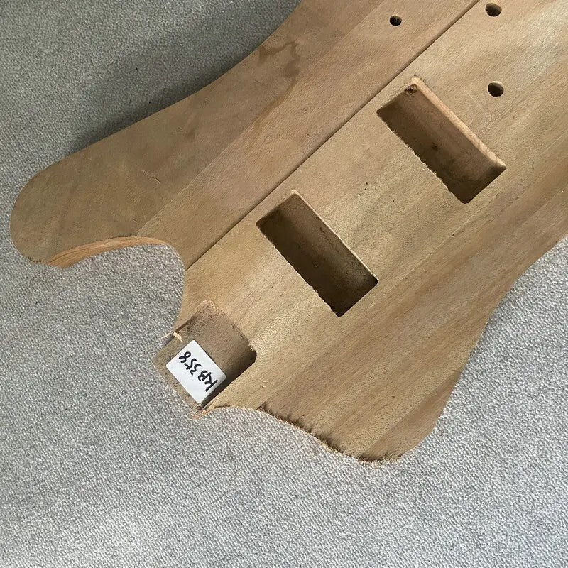Unfinished DIY Project Guitar Okoume Wood Body Fit Firebird
