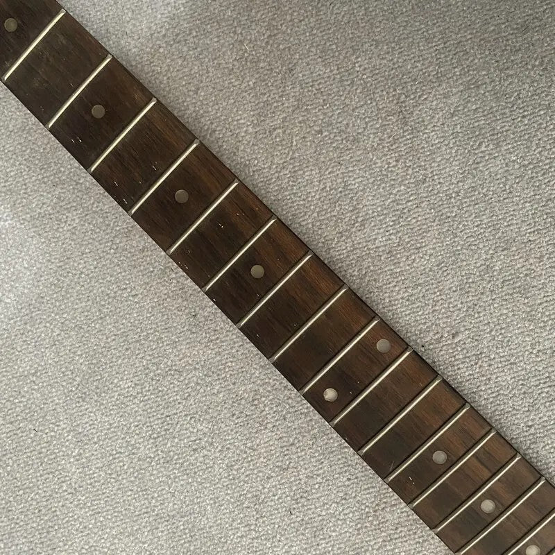 24 Frets Rosewood Fingerboard Guitar DIY Project Maple Wood Neck