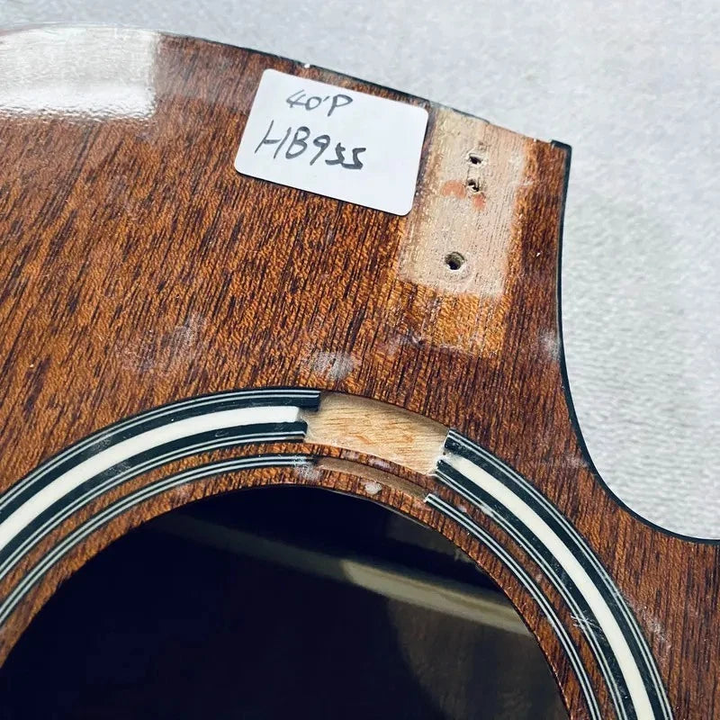 40 Inch Folk Acoustic Guitar Mahogany Body DIY Project