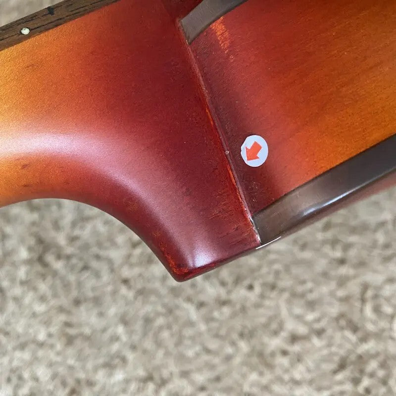 Cherry Burst 8 String Mandolin, Spruce Maple Laminated Body, Mahogany Neck