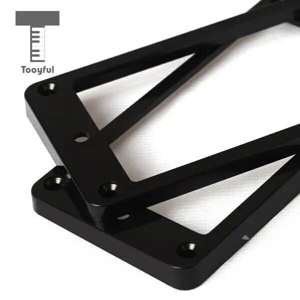 Black Guitar Flat Humbucker Pickup Rings For Washburn,Rogue,Ibanez,Fender,ESP