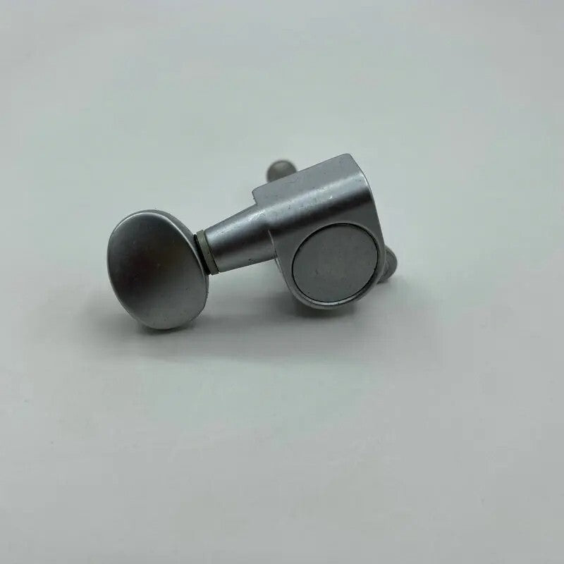 6R Satin Chrome Inline Guitar Machine heads Pegs Fit Ibanez,Fender,Peavey,Cort