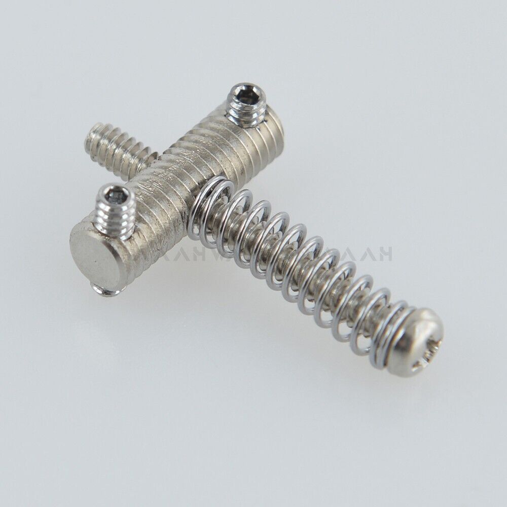 Vintage Threaded Saddles Guitar Vintage Ashtray Bridge Saddles For Telecaster