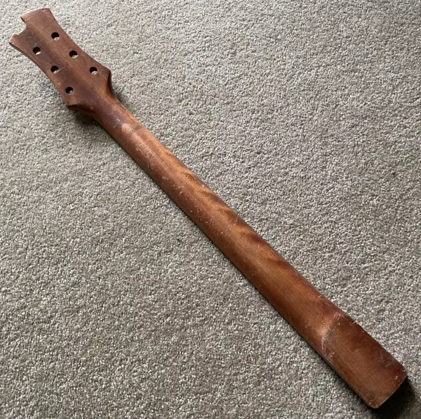 DIY Project Mahogany Wood Guitar Neck, Rosewood Fingerboard Fit Les Paul LP