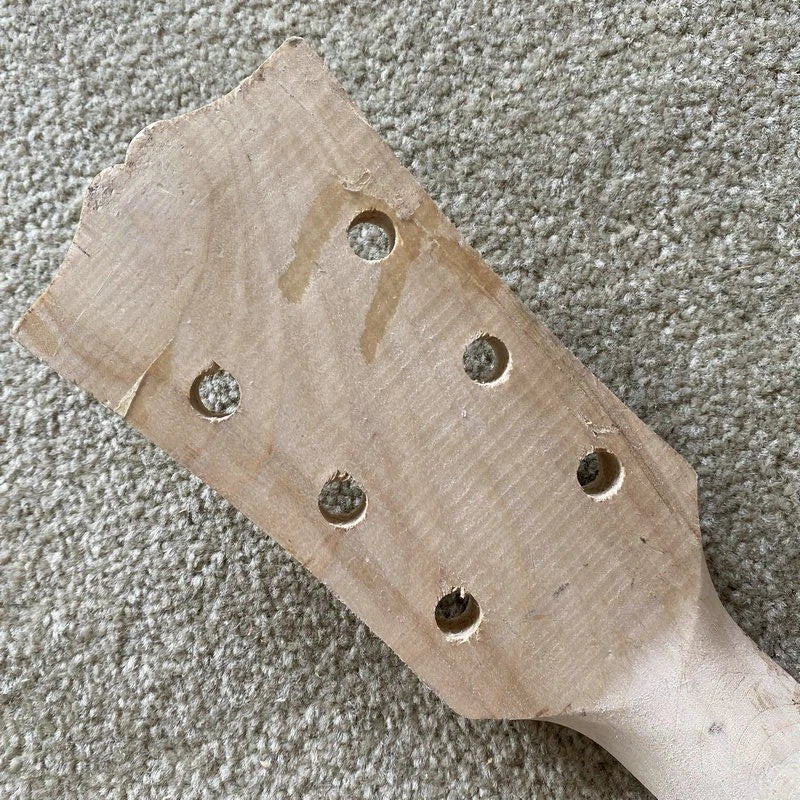 Maple Wood Guitar Neck, Rosewood 22 Frets Fingerboard DIY