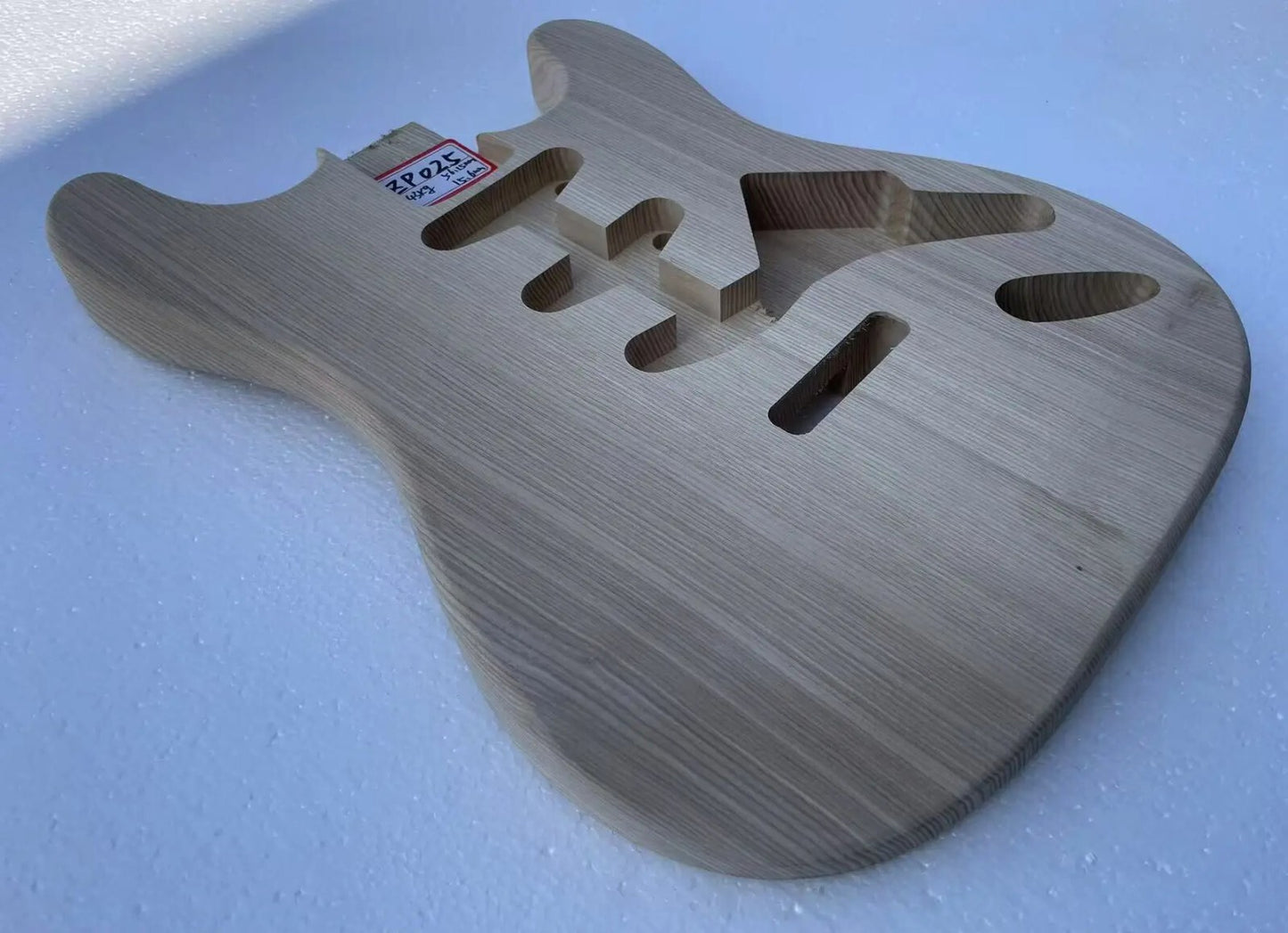 SSS Unfinished Ash Wood Guitar Body Fit Strat Stratocaster