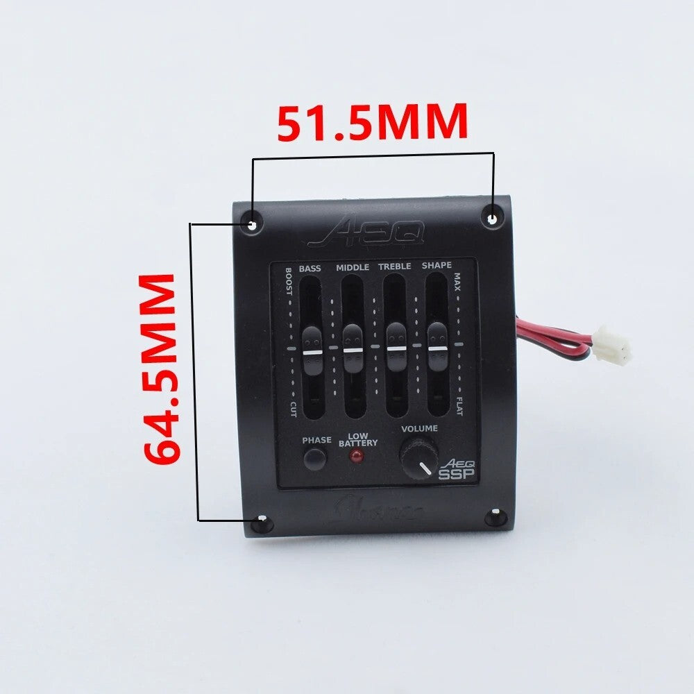 Ibanez AEQ-SSP Acoustic Guitar Preamp EQ Equalizer Pickup For Ibanez PF / PF-CE