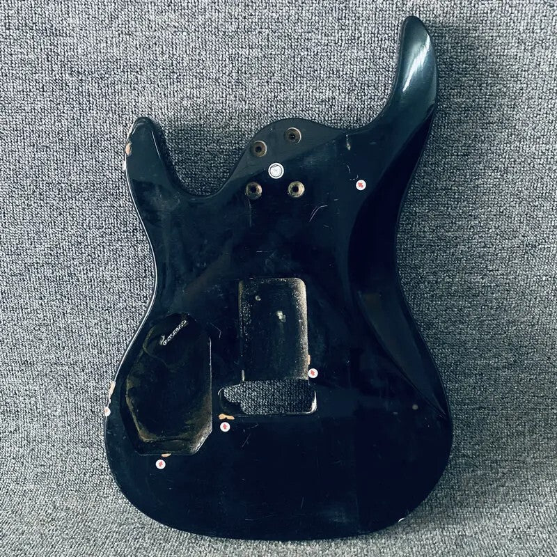HSH Black Basswood DIY Project Guitar Body