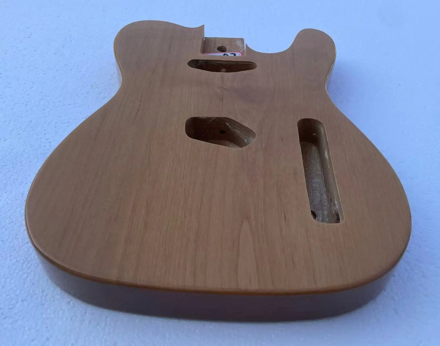 Natural Glossy Finish Alder Wood Single Cut Guitar Body Fit Telecaster Tele